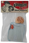 Three Stooges Hand Puppet From 1959 of Curly in Original, Unopened Ideal Packaging -- Very Good to Near Fine Condition